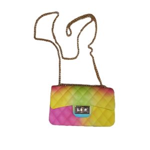 Jelly Rainbow Purse Crossbody
